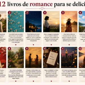 12 Livros de Romance para se Deliciar